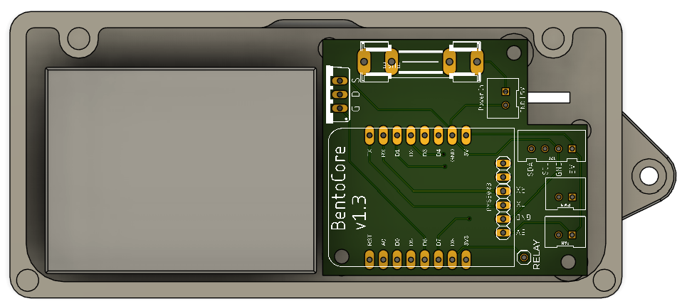 Base with PCB